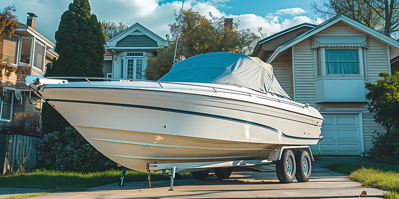 boat storage - outdoor storage