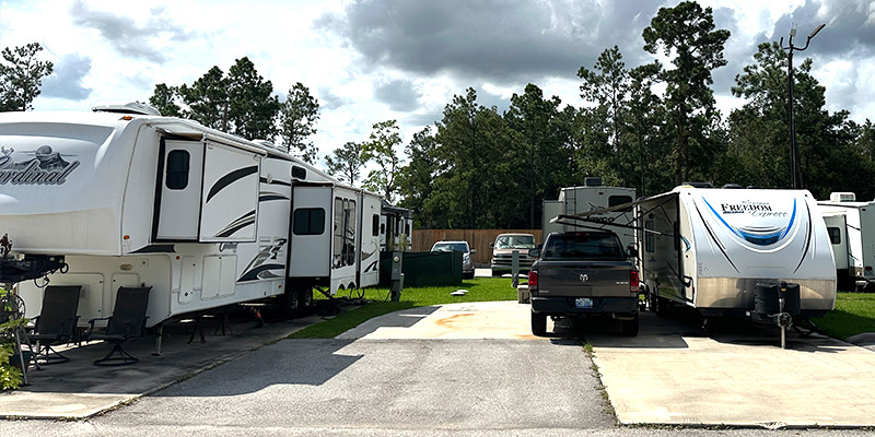 rv storage - outdoor storage